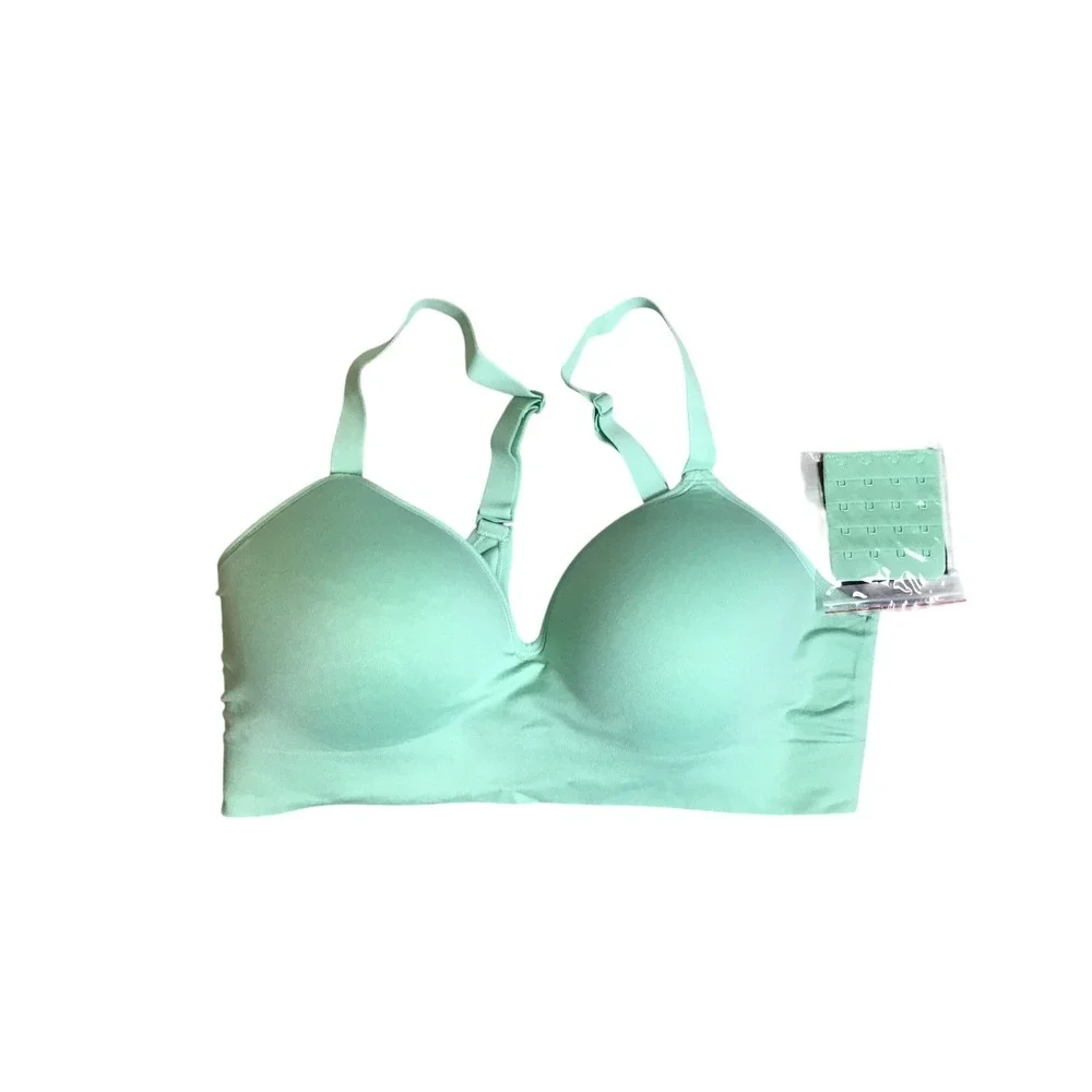 Underoutfit Women's Bird Green The Infinite Shaping Support Bra Size‎ L NWT